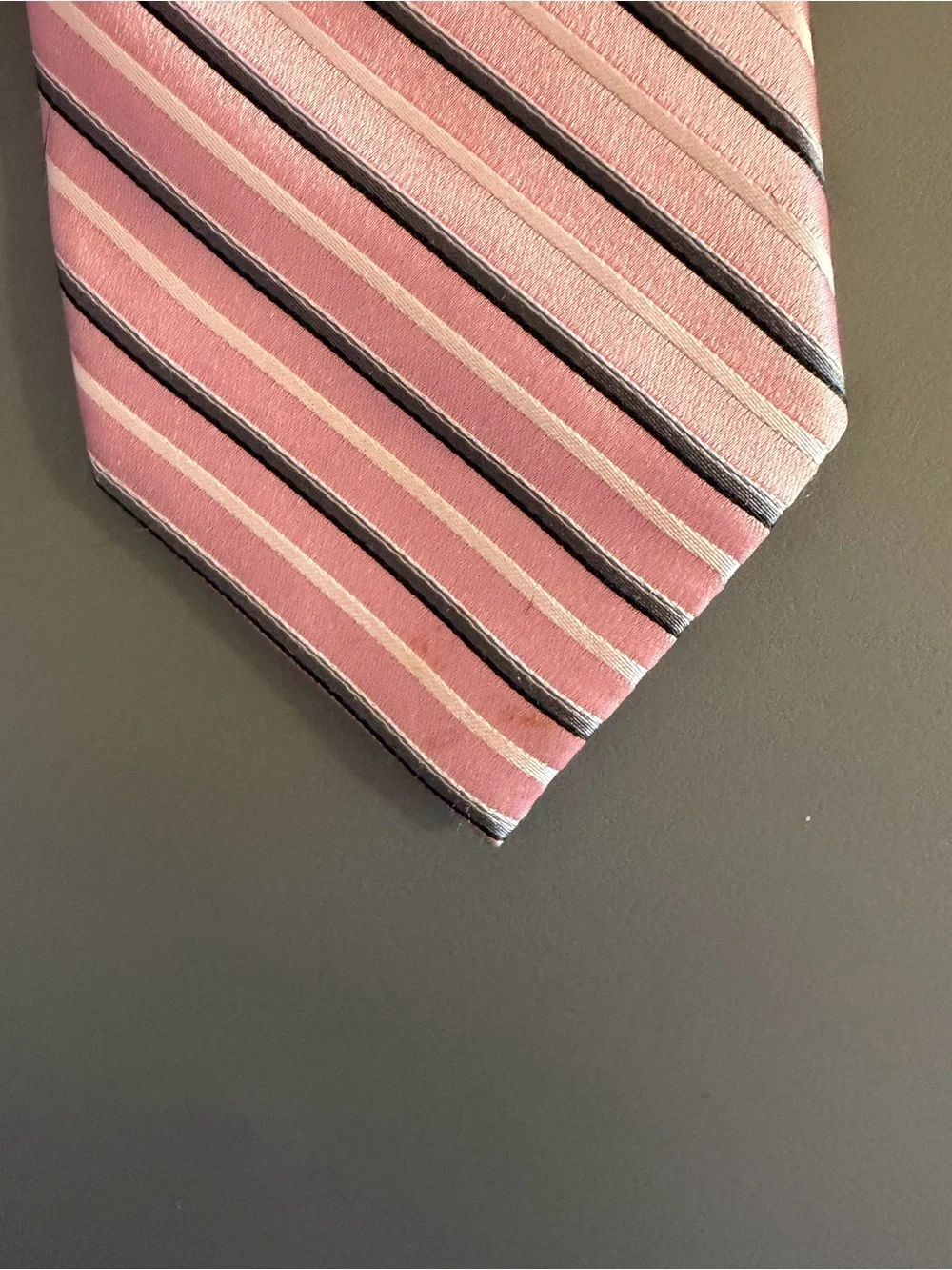 Stafford- Pink Striped Men’s Necktie